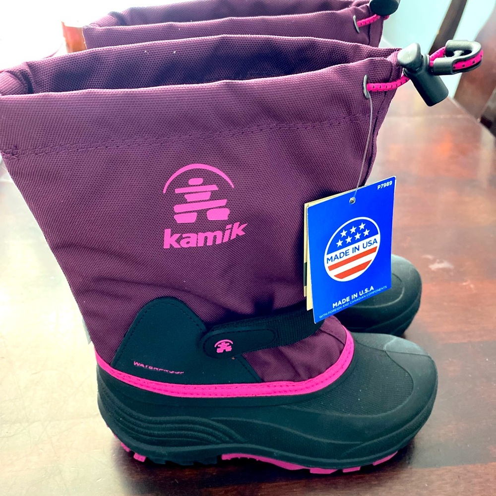 Kamik Waterbug 5 Waterproof Adjustable Size 1 NWT